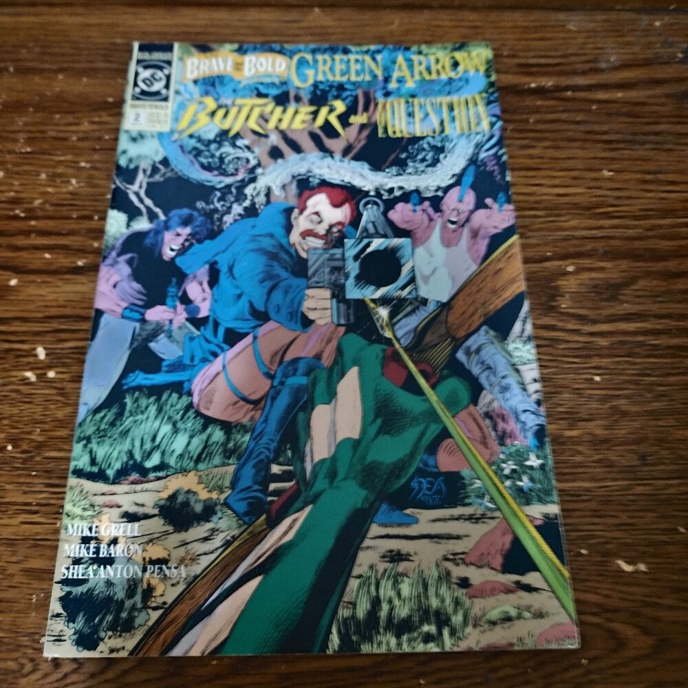 Brave and the Bold #2 (DC comics, 1992) Green Arrow Butcher and The Question